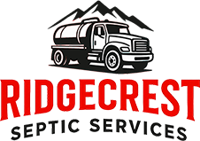 Septic truck service logo